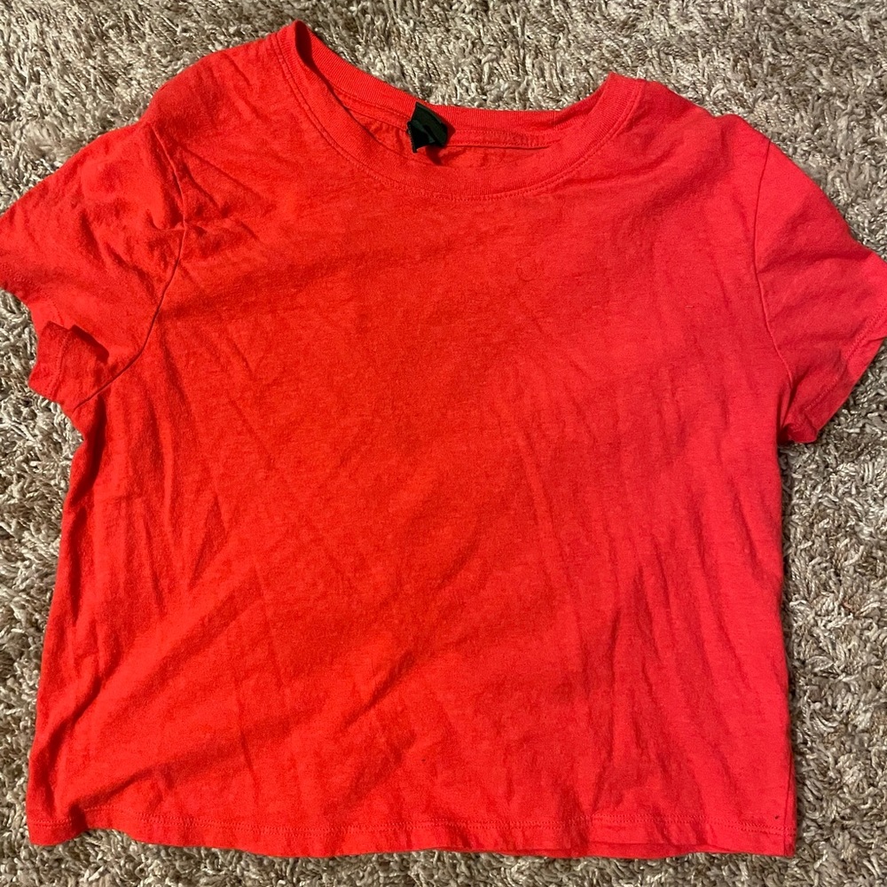 Basic red tee from Target